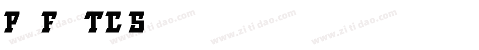 PingFang TC Semibold字体转换